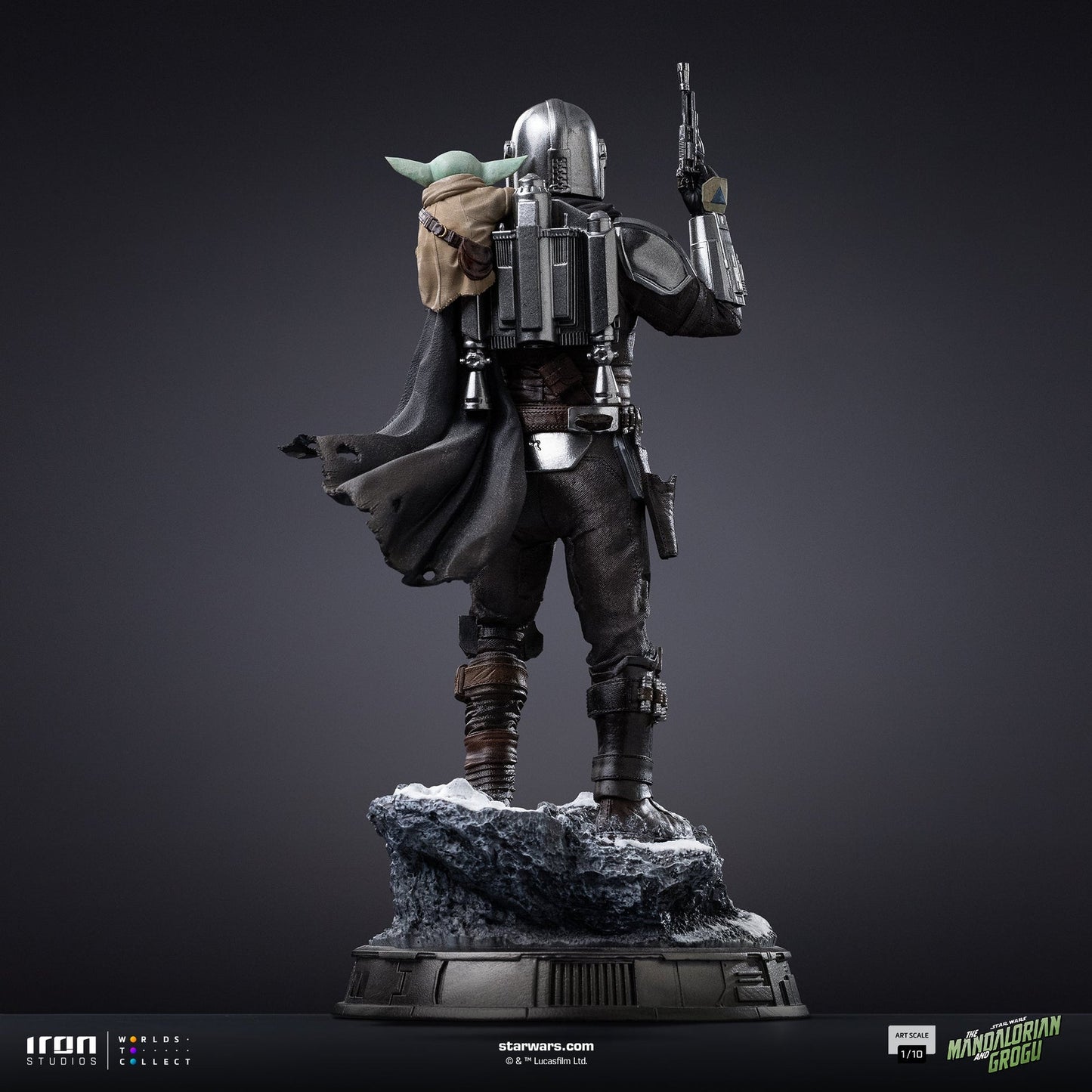Statue Mandalorian und Grogu – The Mandalorian und Grogu Film – Art Scale 1/10 – The Mandalorian & Grogu
