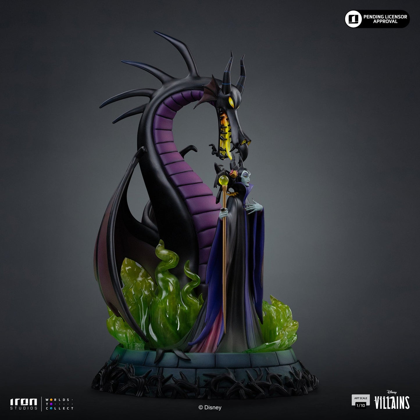 Maleficent Statue - Disney's Villains - Art Scale 1/10 - Disney Classics