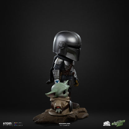 Figurine Mandalorian and Grogu - The Mandalorian - Mini Co. - The Mandalorian & Grogu