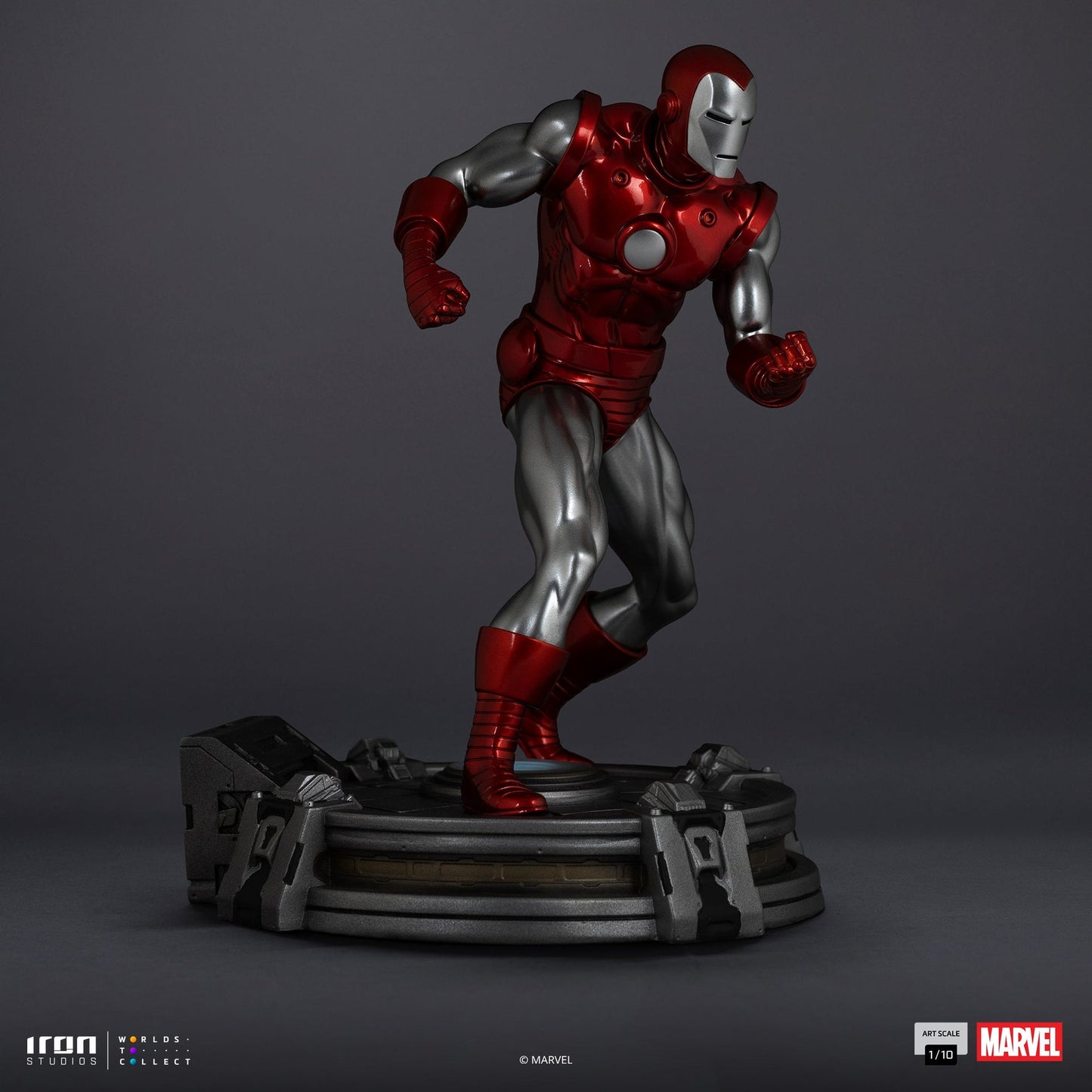 Iron Man Rot & Chrom Statue - Marvel Comics - Art Scale 1/10