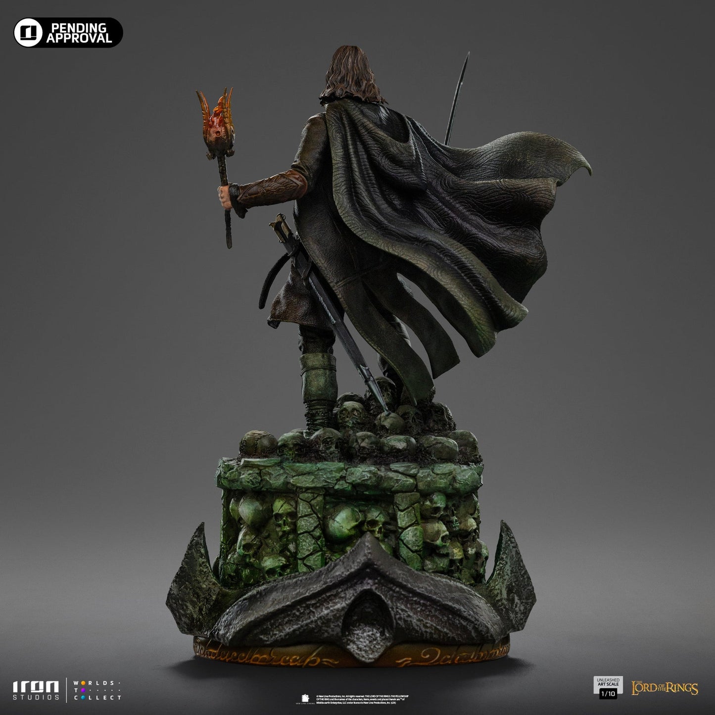 Statue Aragorn Entfesselt - Der Herr der Ringe - Art Scale 1/10