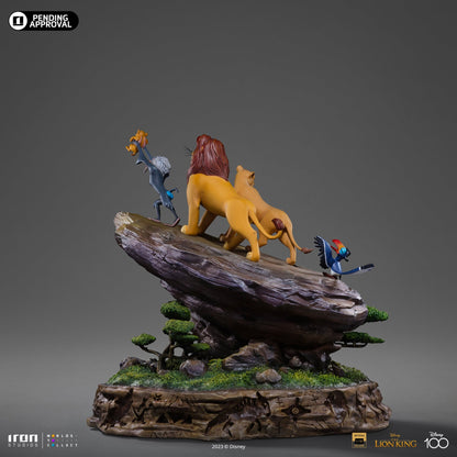 Statue Lion King Deluxe - Disney 100th - Der König der Löwen - Art Scale 1/10 - Disney Classics