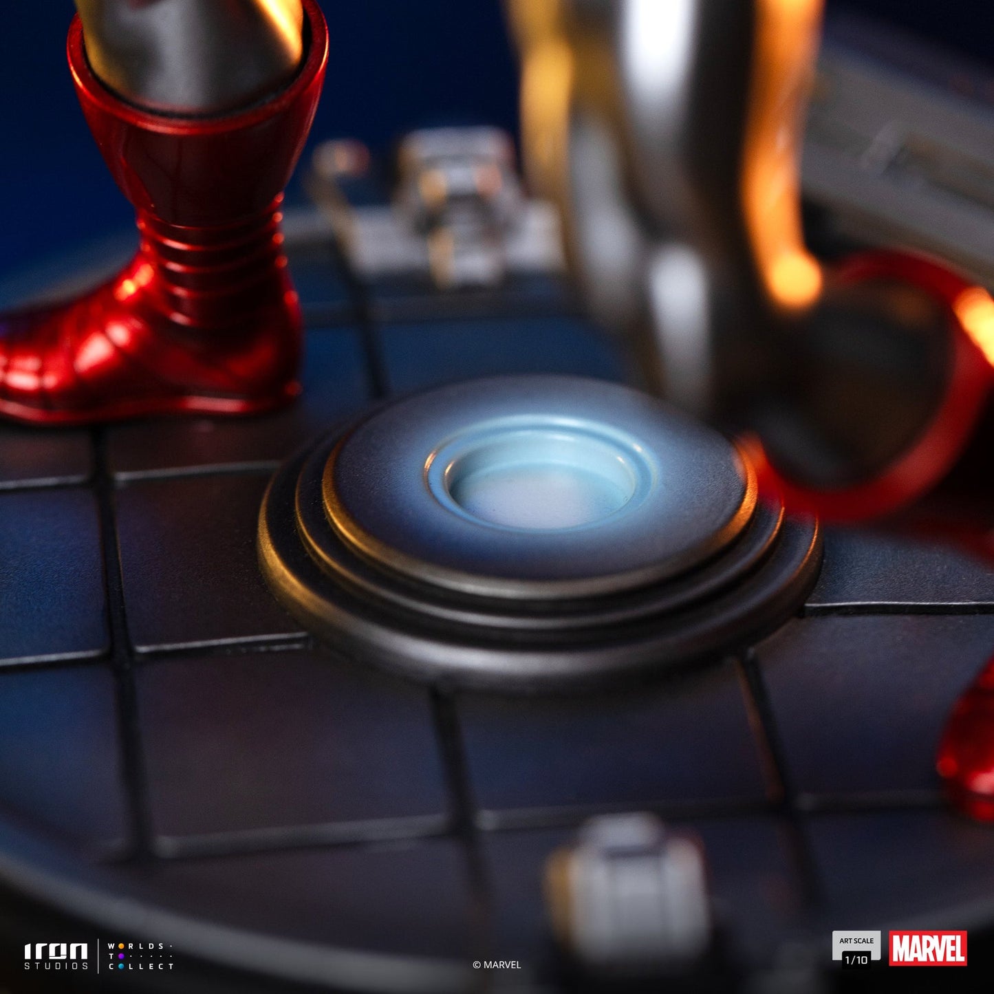 Iron Man Rot & Chrom Statue - Marvel Comics - Art Scale 1/10