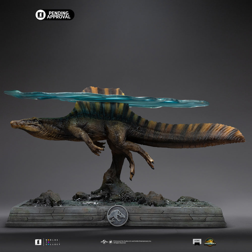Spinosaurus-Statue – Jurassic World: Rebirth – Icons