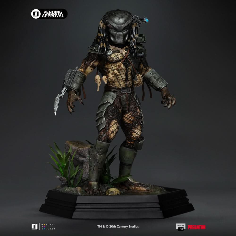 Statue Dschungeljäger - Predator - Art Scale 1/10