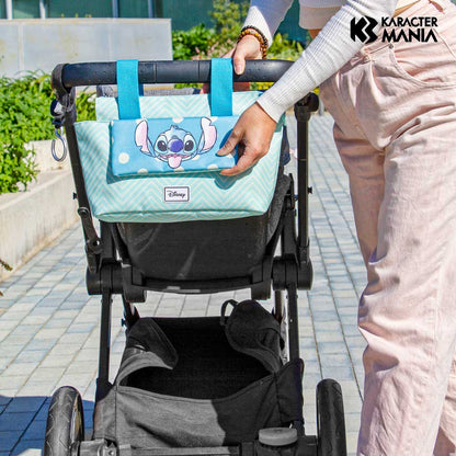 Sac Organisateur de Poussette Bébé Hamper Mommy Disney Lilo & Stitch « Lovely »