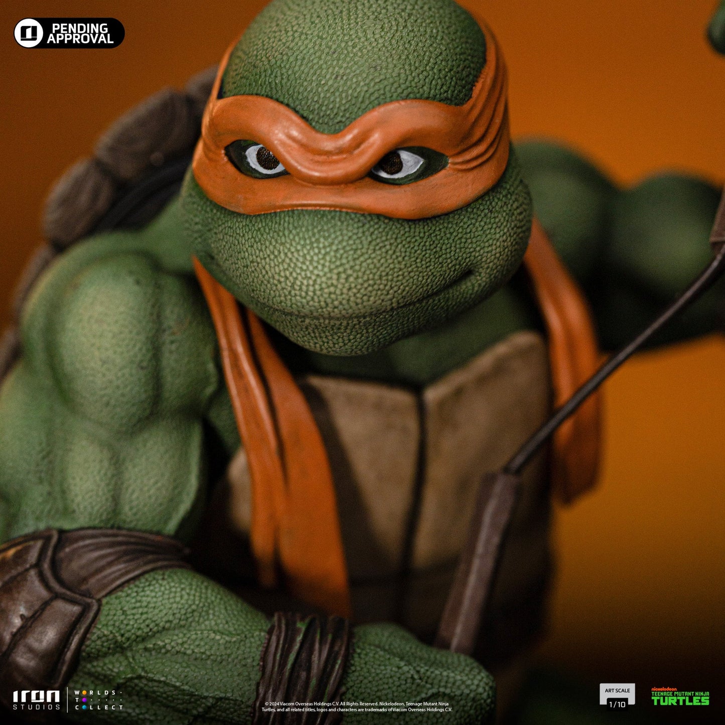 Statue Michelangelo - TMNT Movie - Art Scale 1/10 - Teenage Mutant Ninja Turtles