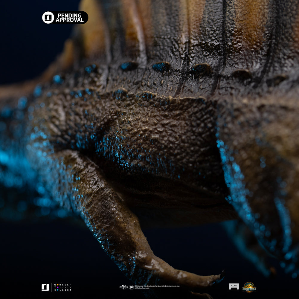 Spinosaurus-Statue – Jurassic World: Rebirth – Icons