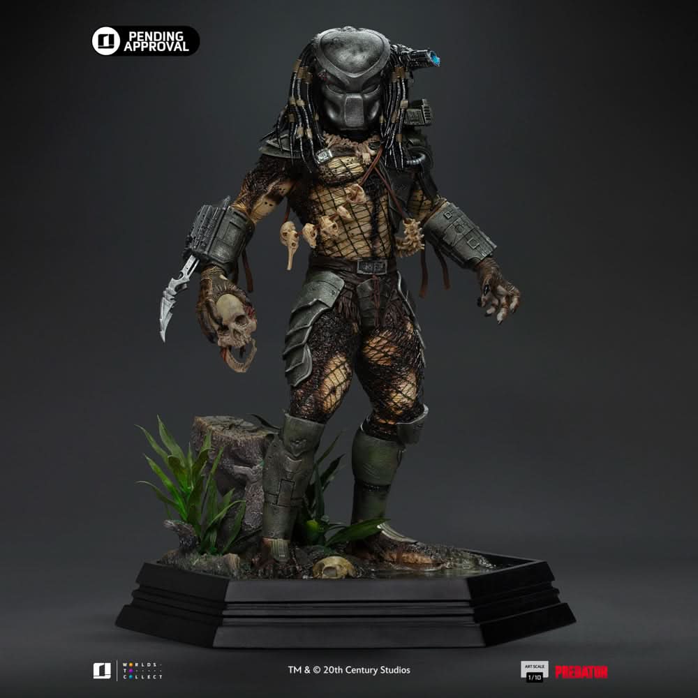 Statue Dschungeljäger - Predator - Art Scale 1/10
