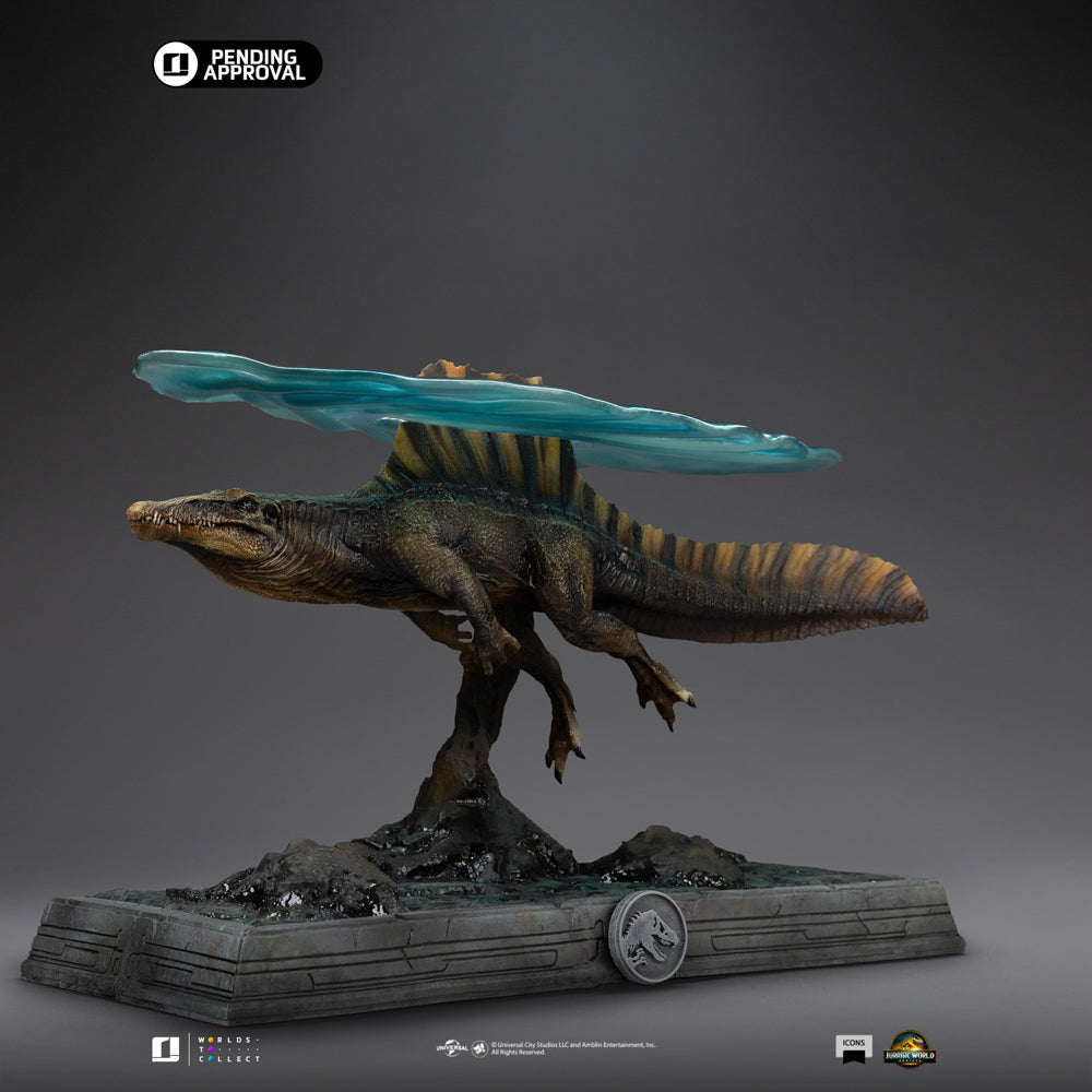 Spinosaurus-Statue – Jurassic World: Rebirth – Icons