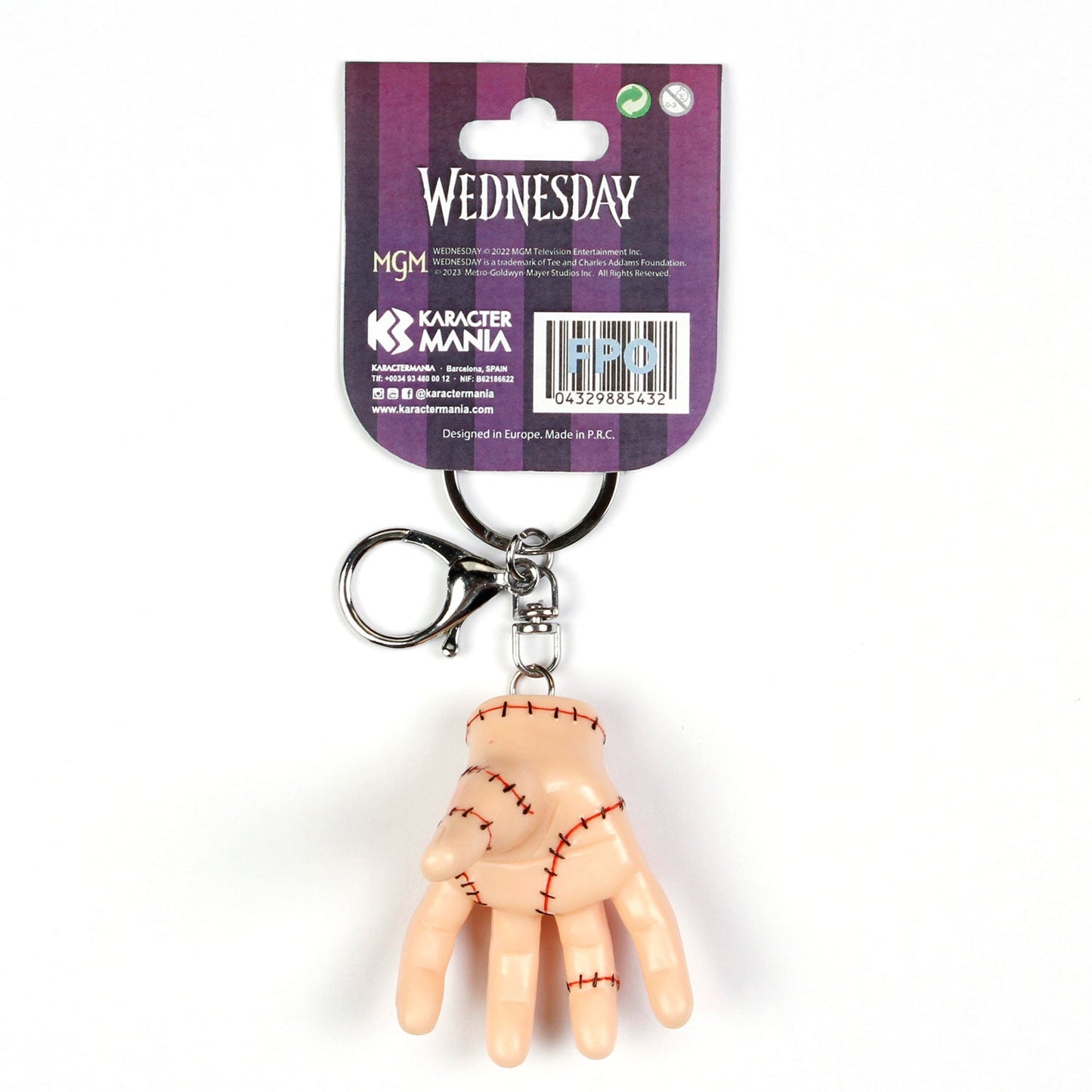 Porte-Clés Icon Wednesday « Icon 3D Thing »