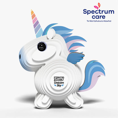 Maquette 3D EUGY 069 Licorne Ciel – vue 3