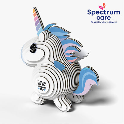 Maquette 3D EUGY 069 Licorne Ciel – vue 4