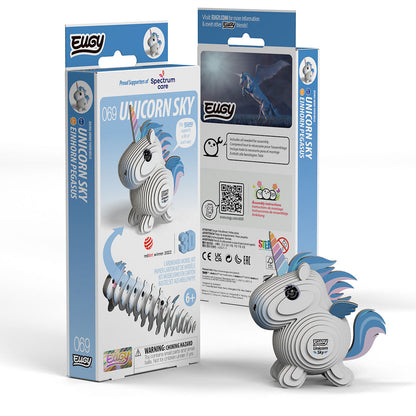 Maquette 3D EUGY 069 Licorne Ciel – emballage