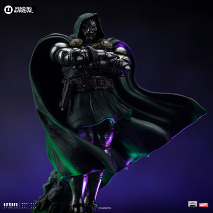 Statue Doctor Doom - Infinity Gauntlet Diorama - Art Scale 1/10 - Die Fantastischen Vier