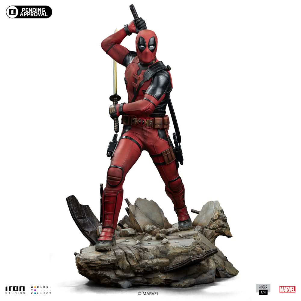 Deadpool Statue - Deadpool & Wolverine - Legacy Replica 1/4