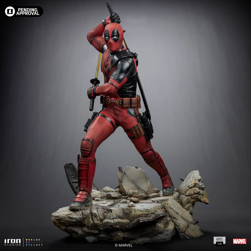 Deadpool Statue - Deadpool & Wolverine - Legacy Replica 1/4