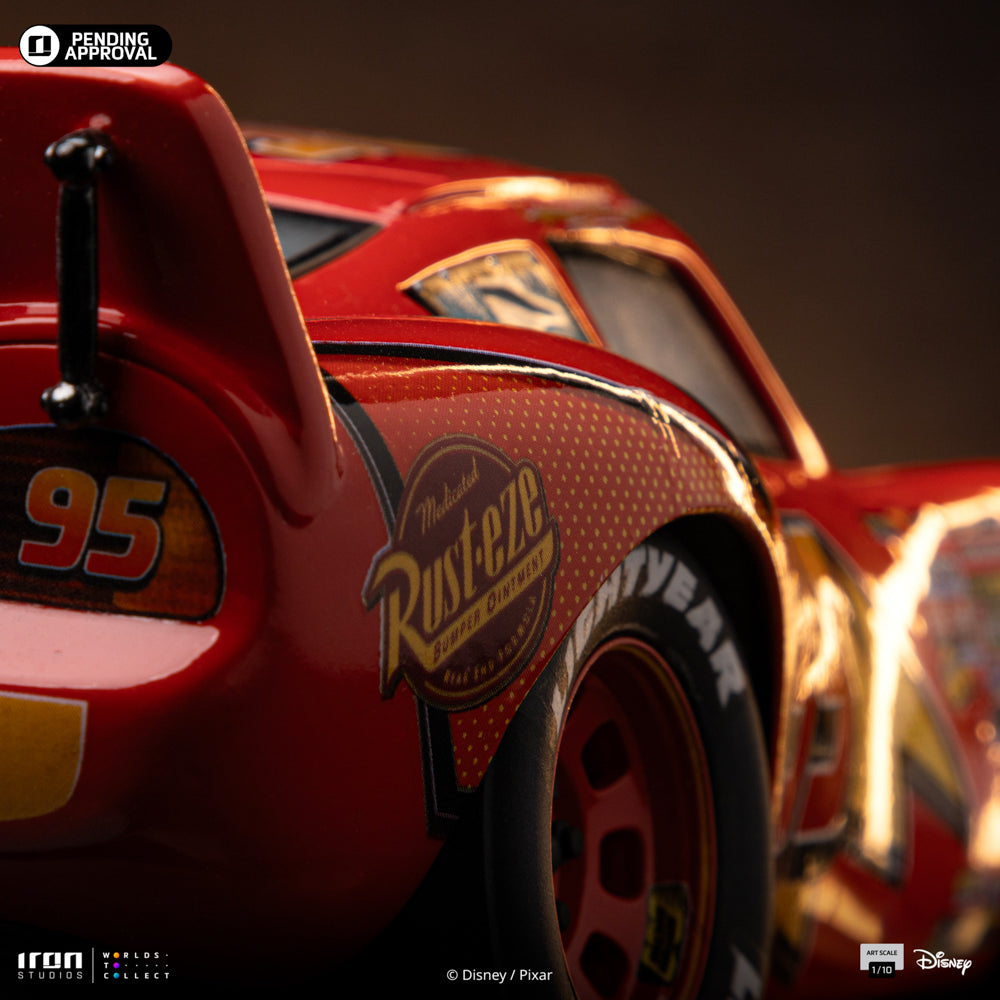 Statue Lightning McQueen - Cars - Art Scale 1/10 - Disney Classics