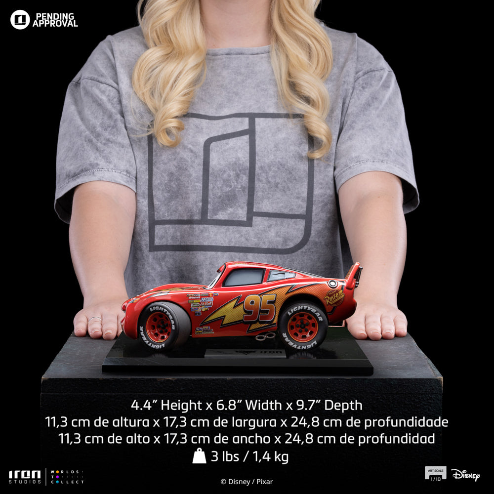 Statue Lightning McQueen - Cars - Art Scale 1/10 - Disney Classics