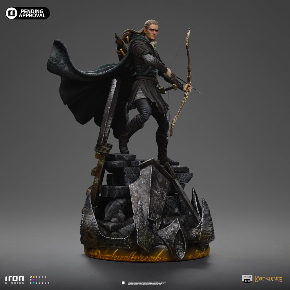 Statue Legolas Unleashed - The Lord of the Rings - Art Scale 1/10
