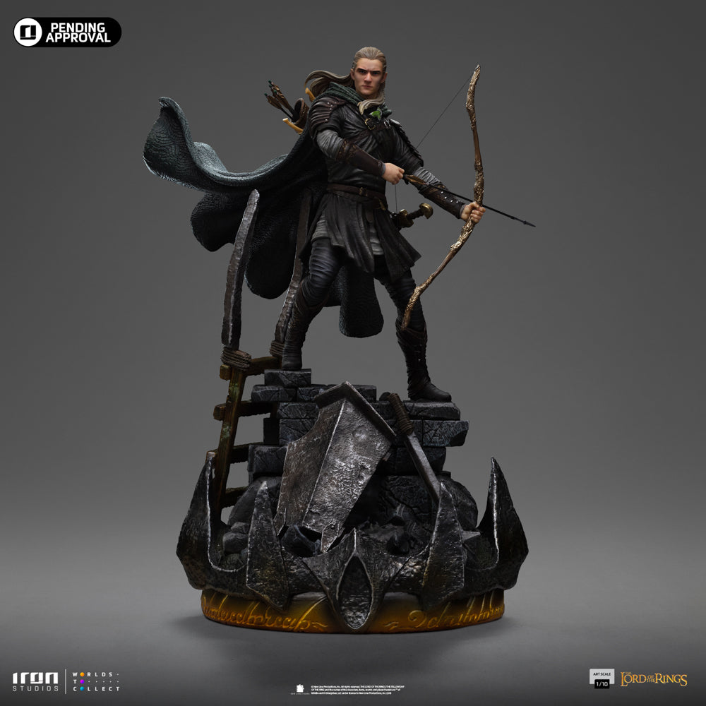 Statue Legolas Unleashed - The Lord of the Rings - Art Scale 1/10
