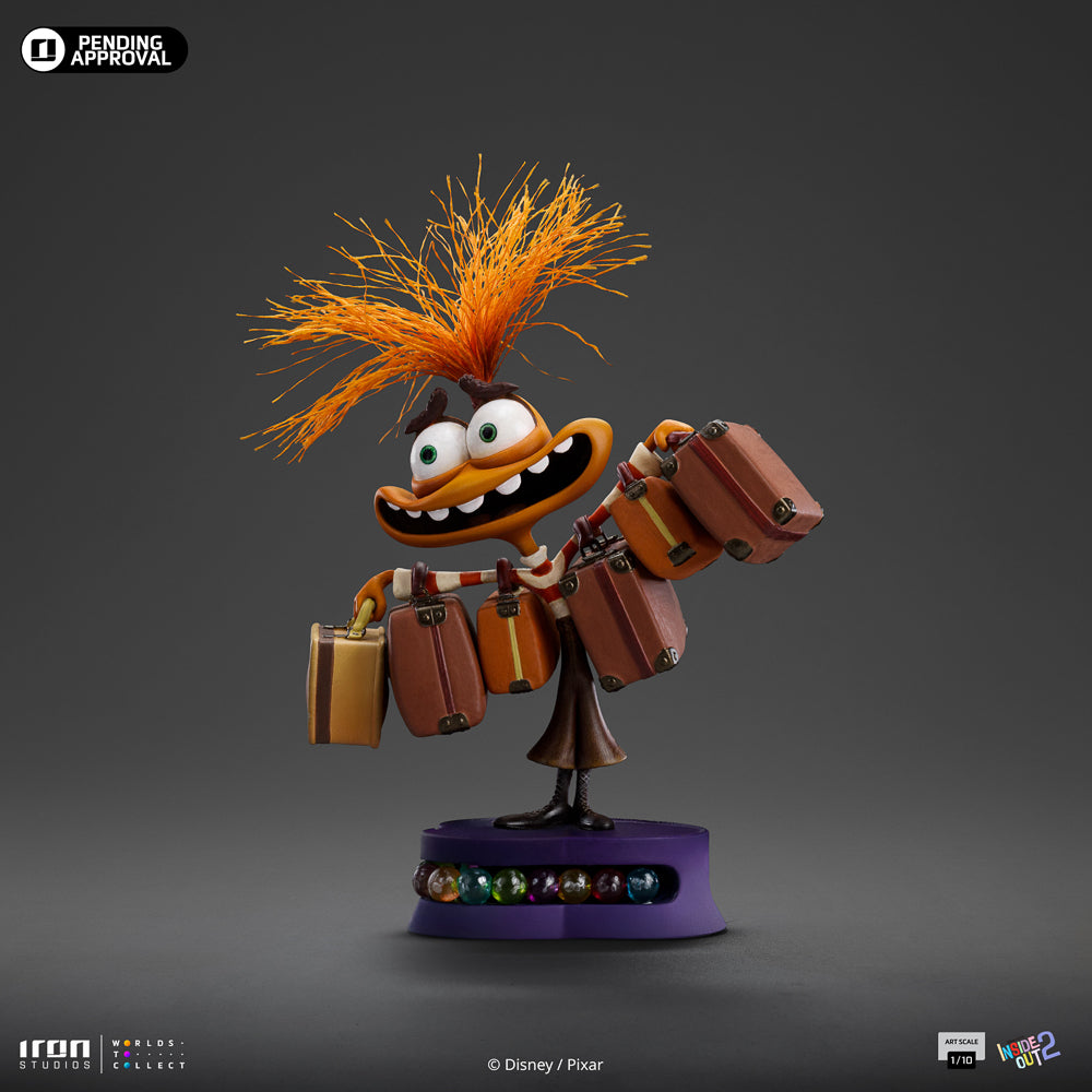 Statue Anxiety - Inside Out 2 - Art Scale 1/10 - Disney