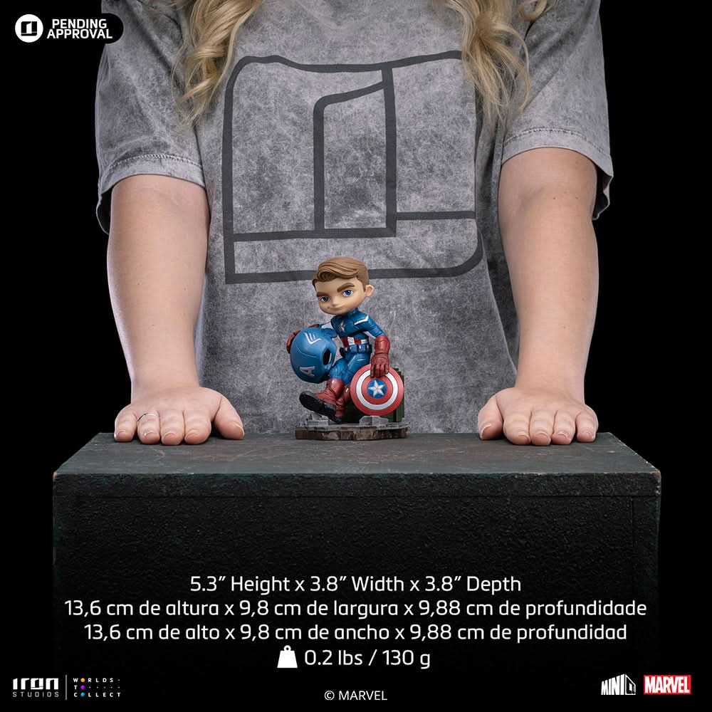 Captain America Figur - Infinity Saga - Mini Co.