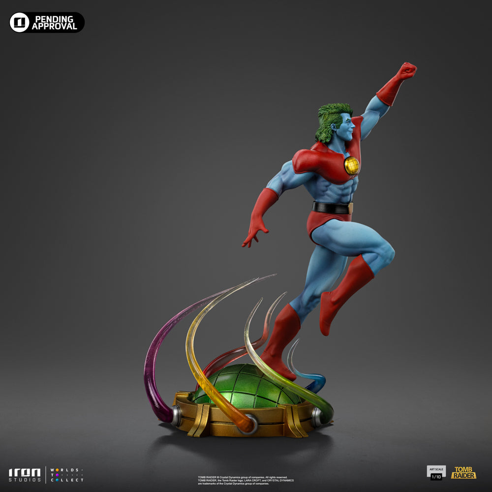 Statue Captain Planet - Captain Planet und die Planeteers - Art Scale 1/10