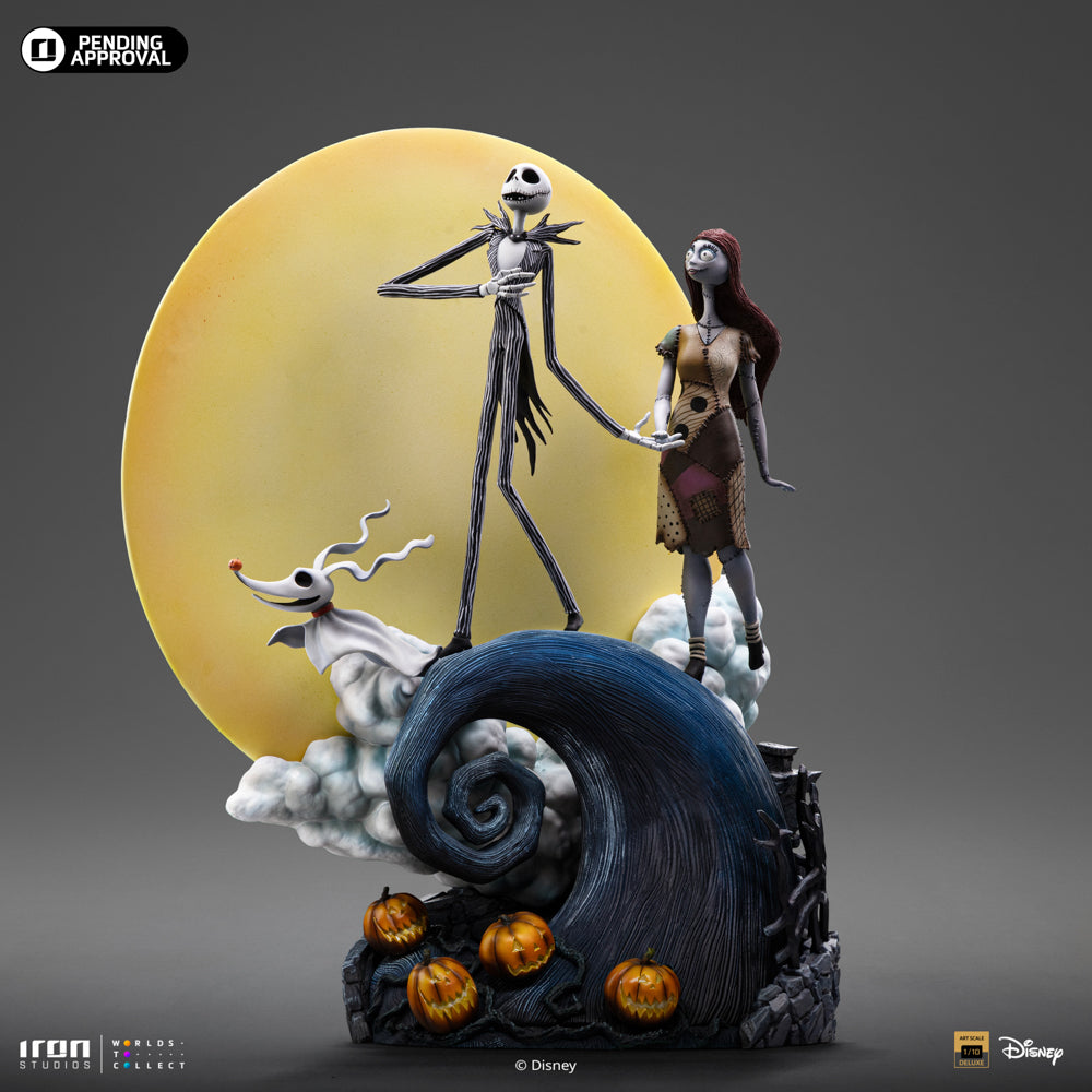 Statue Jack und Sally - Nightmare Before Christmas - Deluxe Art Scale 1/10 - Disney Classics
