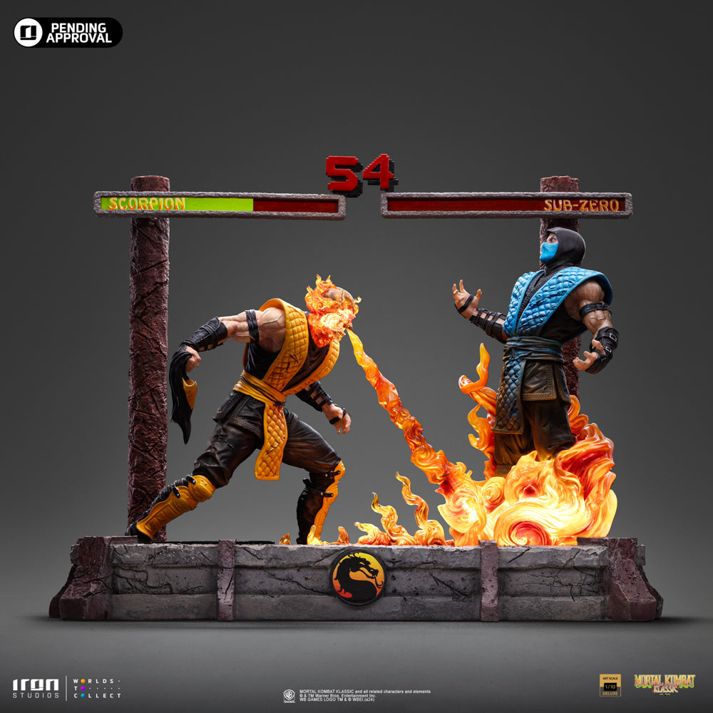 Statue Scorpion Fatality - Mortal Kombat - Art Scale 1/10