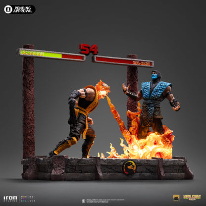 Statue Scorpion Fatality - Mortal Kombat - Art Scale 1/10