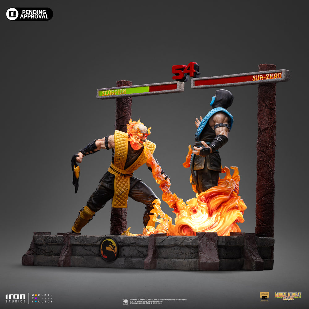 Statue Scorpion Fatality - Mortal Kombat - Art Scale 1/10