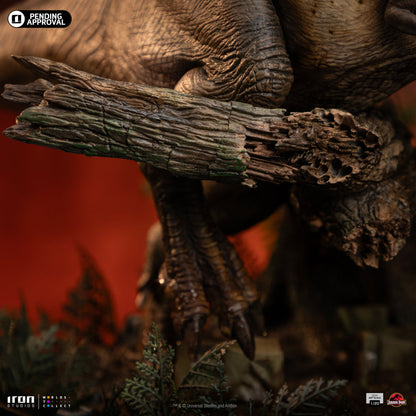 Statue T-Rex Chase - Jurassic Park - Demi Art Scale 1/20