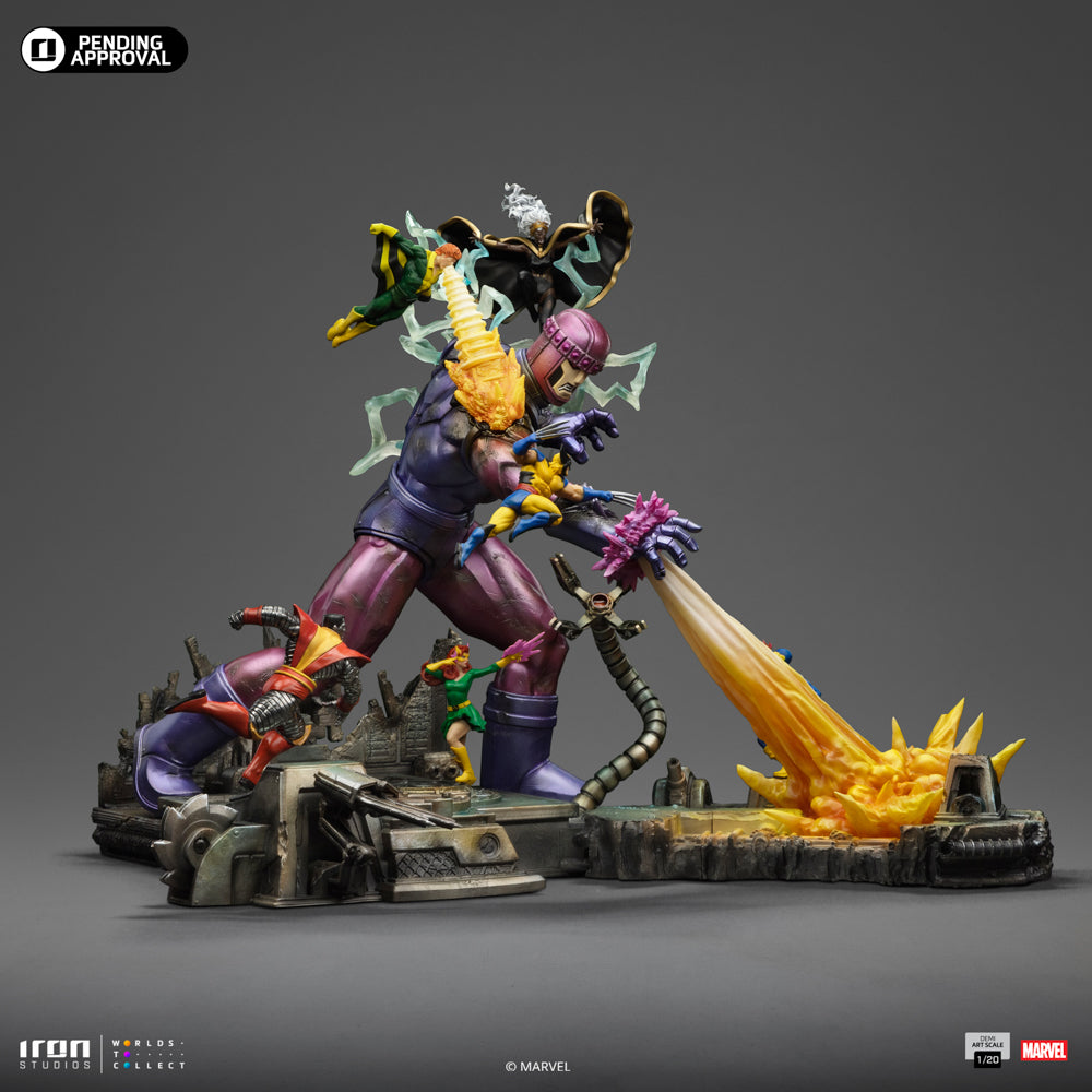 Statue X-Men Danger Room Diorama A - Demi Art Scale 1/20 - Marvel Comics