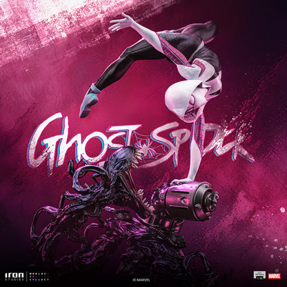 Ghost-Spider Statue - Spider-Man vs Villains Diorama - Art Scale 1/10 - Marvel Comics
