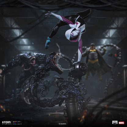 Ghost-Spider Statue - Spider-Man vs Villains Diorama - Art Scale 1/10 - Marvel Comics