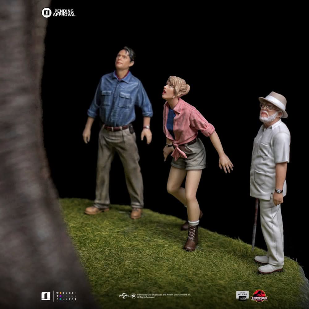 Statue Welcome to Jurassic Park (Special Edition) - Jurassic Park - Demi Art Scale 1/20
