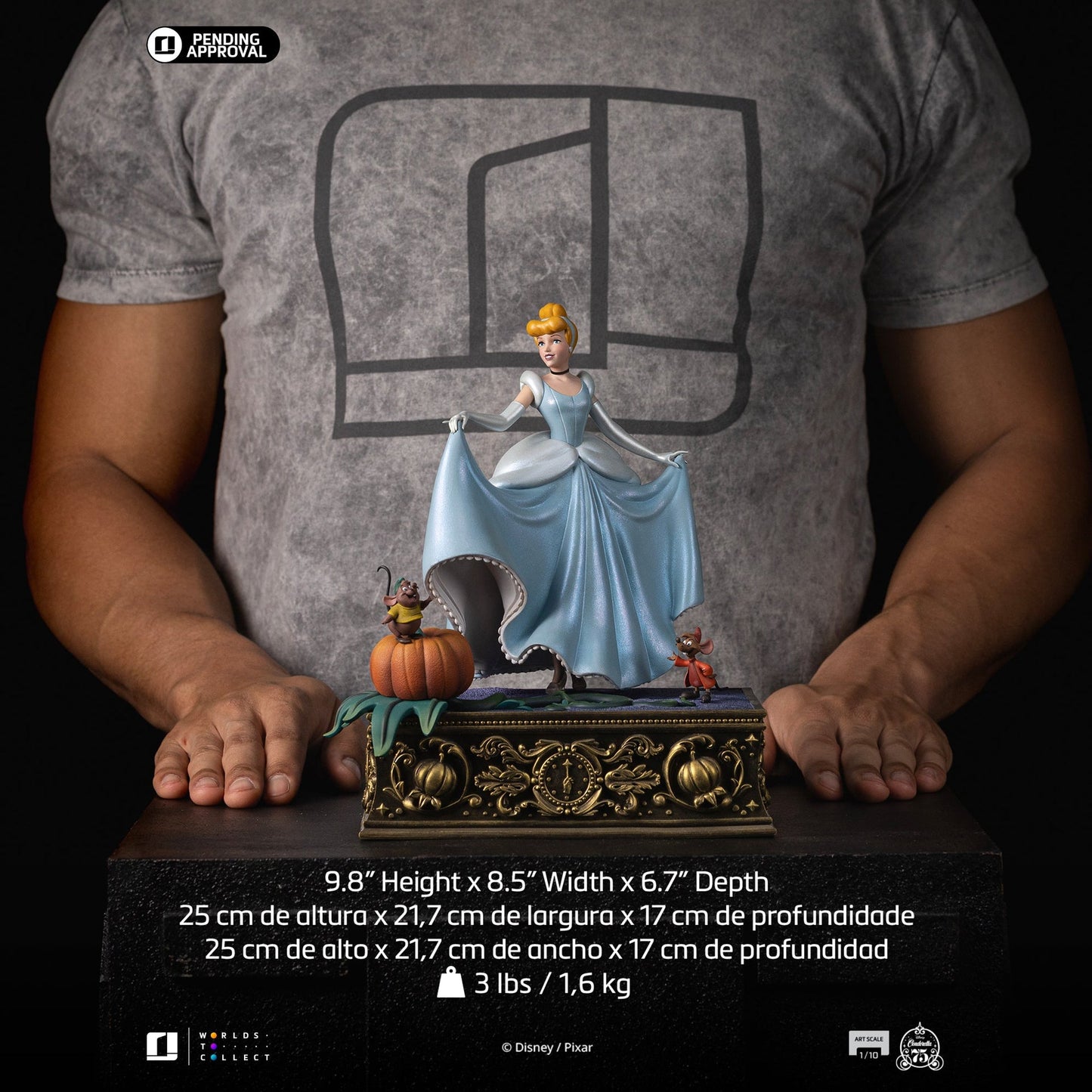 Statue Cinderella – Disney Classics – Art Scale 1/10