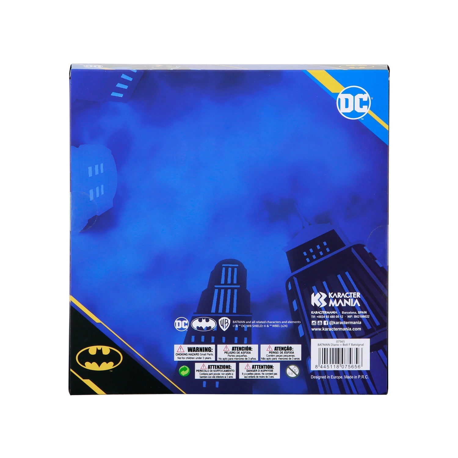Coffret Journal + Stylo Fashion DC Comics Batman « Batsignal »