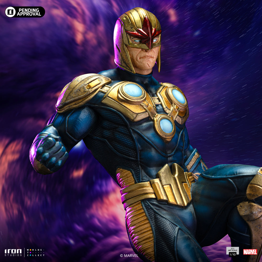 Statue Nova – Infinity Gauntlet Diorama – BDS Art Scale 1/10 – Guardians of the Galaxy