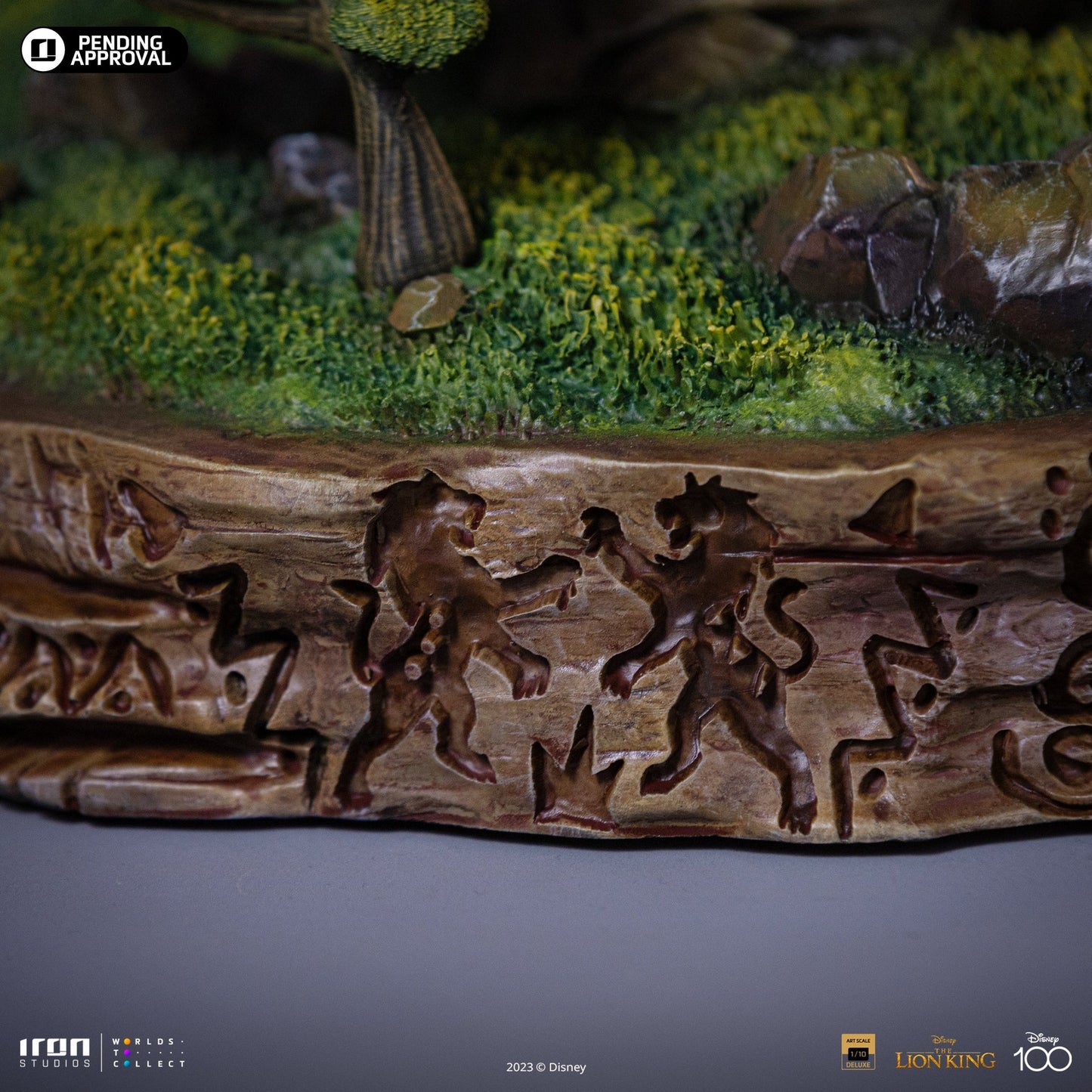 Statue Lion King Deluxe - Disney 100th - Der König der Löwen - Art Scale 1/10 - Disney Classics