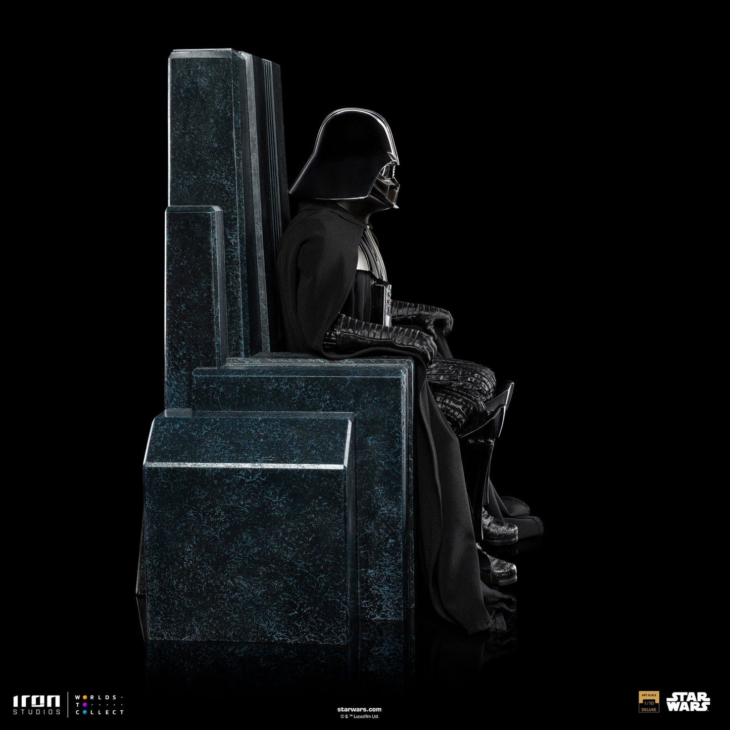 Statue Darth Vader auf Thron – Star Wars: Obi-Wan Kenobi Serie – Art Scale 1/10