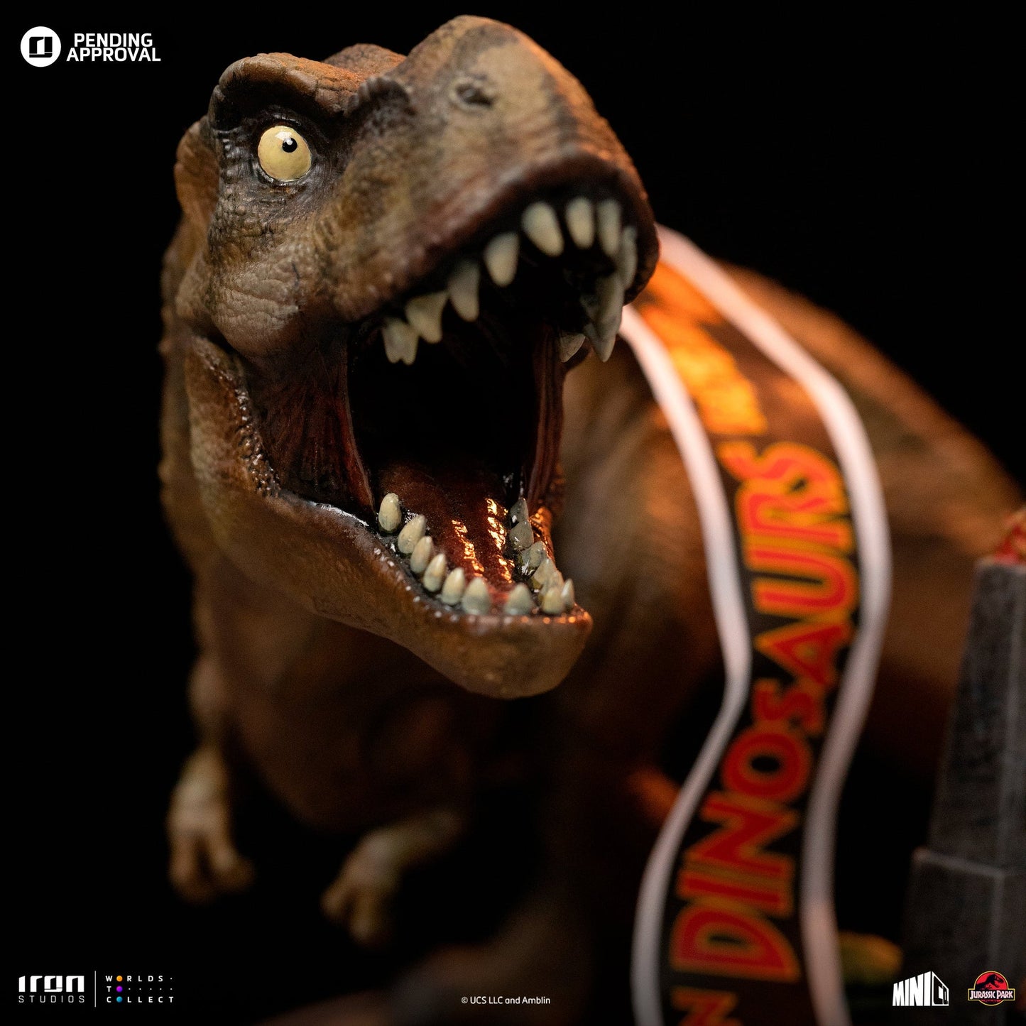 Deluxe T-Rex Figur - Jurassic Park - Mini Co. - Jurassic World