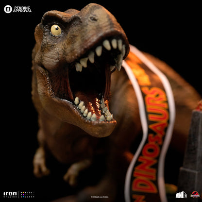 Deluxe T-Rex Figur - Jurassic Park - Mini Co. - Jurassic World