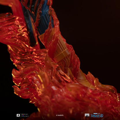 Statue Human Torch (Blue Suit Variant) - Fantastic Four - Art Scale 1/10 - Die Fantastischen Vier
