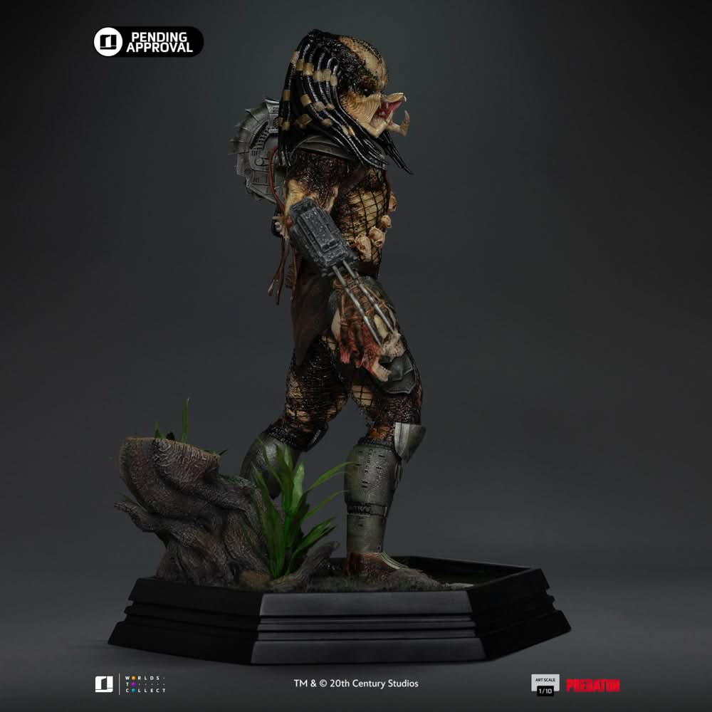 Statue Dschungeljäger - Predator - Art Scale 1/10