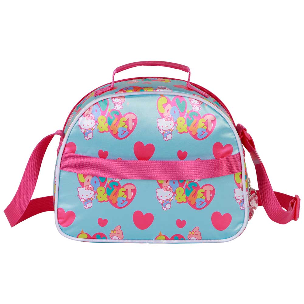 Sac Repas 3D Hello Kitty « Friendship » – Bleu