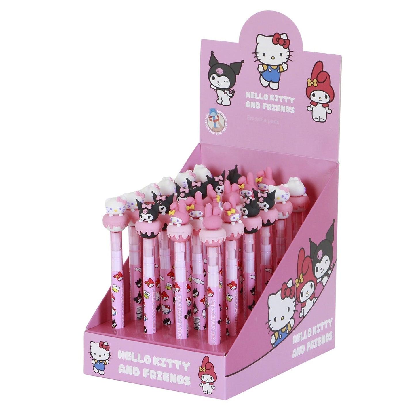 Présentoir 24 Unités Crayon Éternel Hello Kitty « Mix »