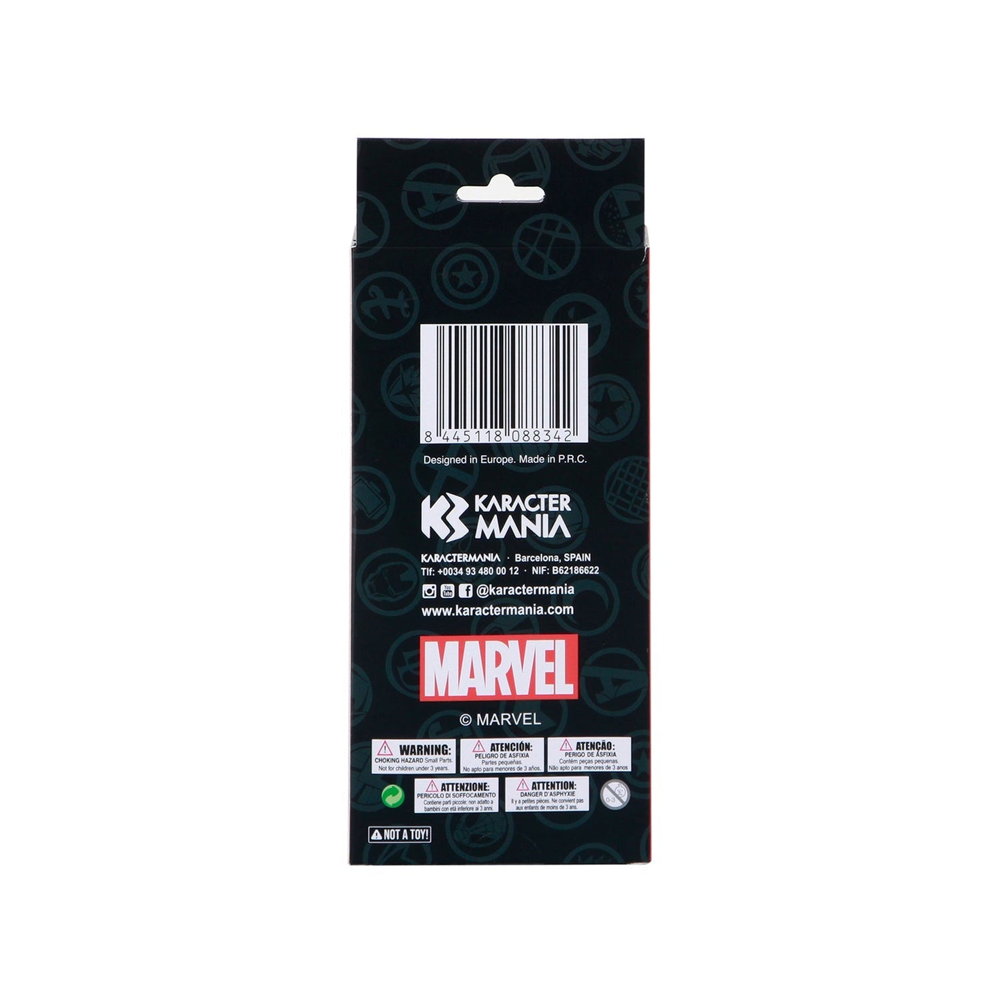 Pack de 2 Stylos 10 Couleurs Marvel Spider-Man « Peter » – Rouge