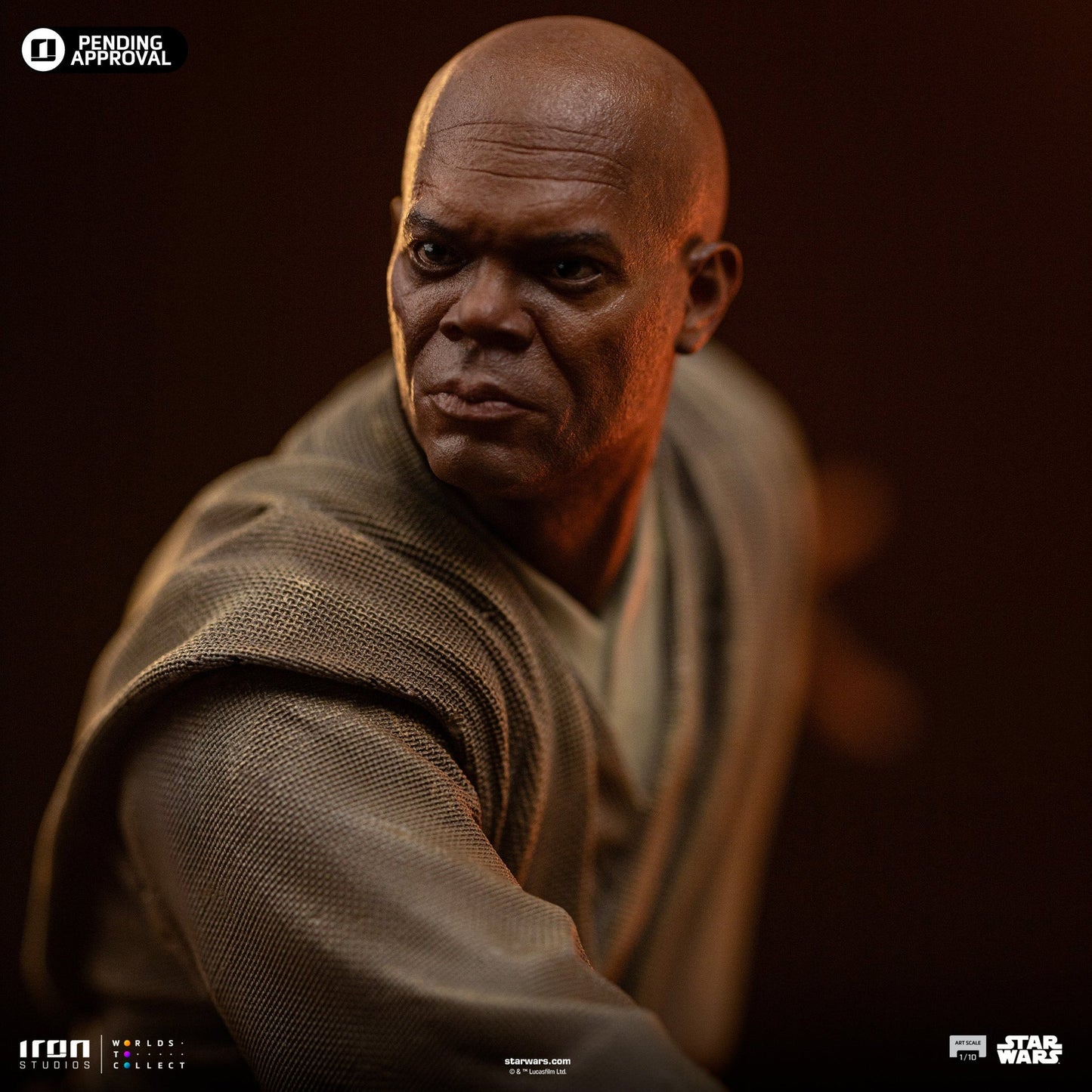 Statue Mace Windu - Star Wars - Art Scale 1/10